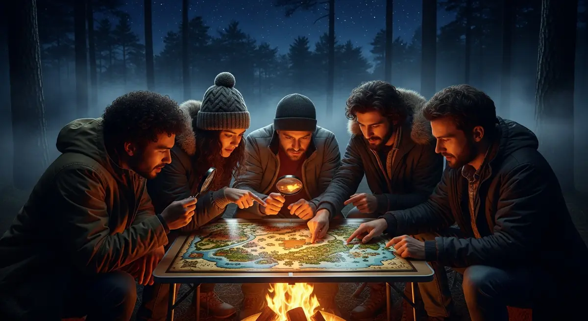 Rätsel am Lagerfeuer: 7 Ideen, die nicht nach Spieleabend klingen